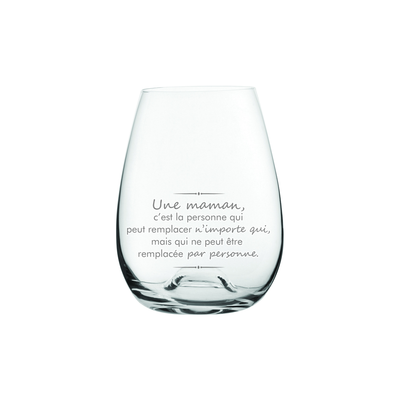 Verre de vin Une Maman