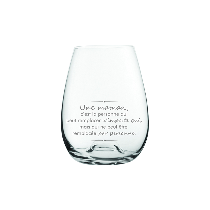 Verre de vin Une Maman