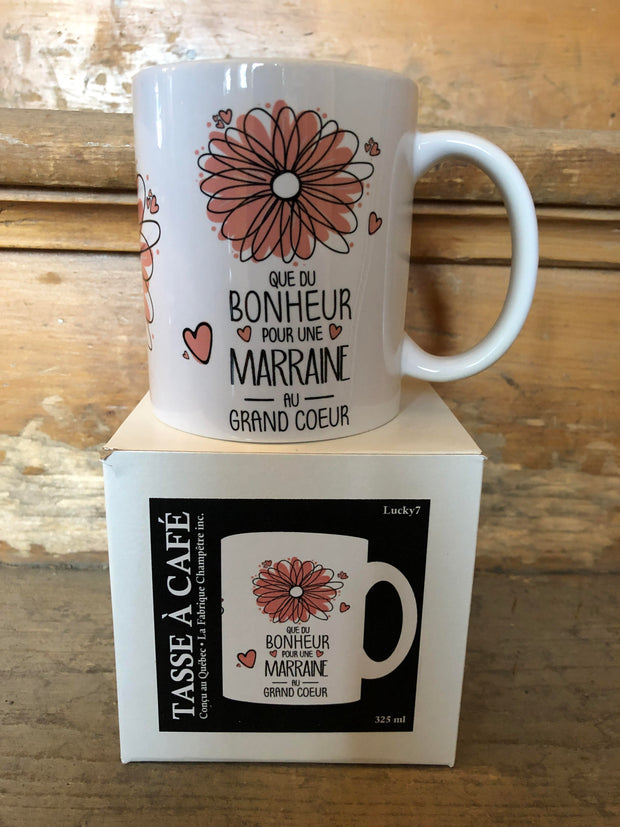 Tasse Que Du Bonheur Pour Une Marraine