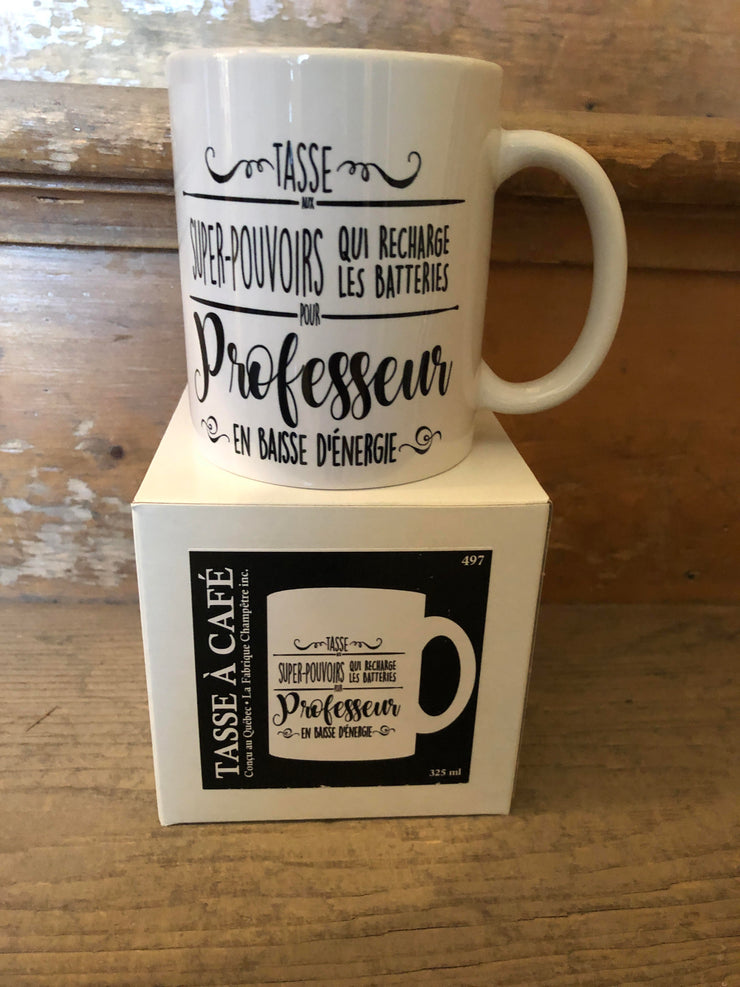 Tasse Aux Supers Pouvoirs Pour Professeurs
