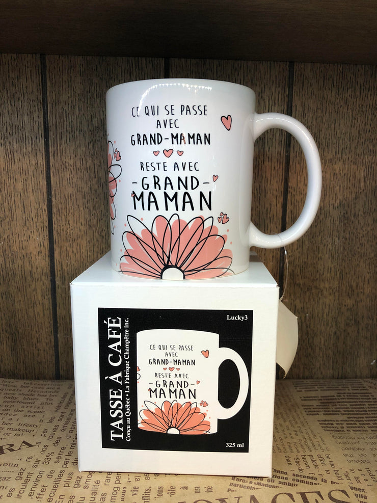 Tasse Ce Qui Se Passe Avec Grand-Maman