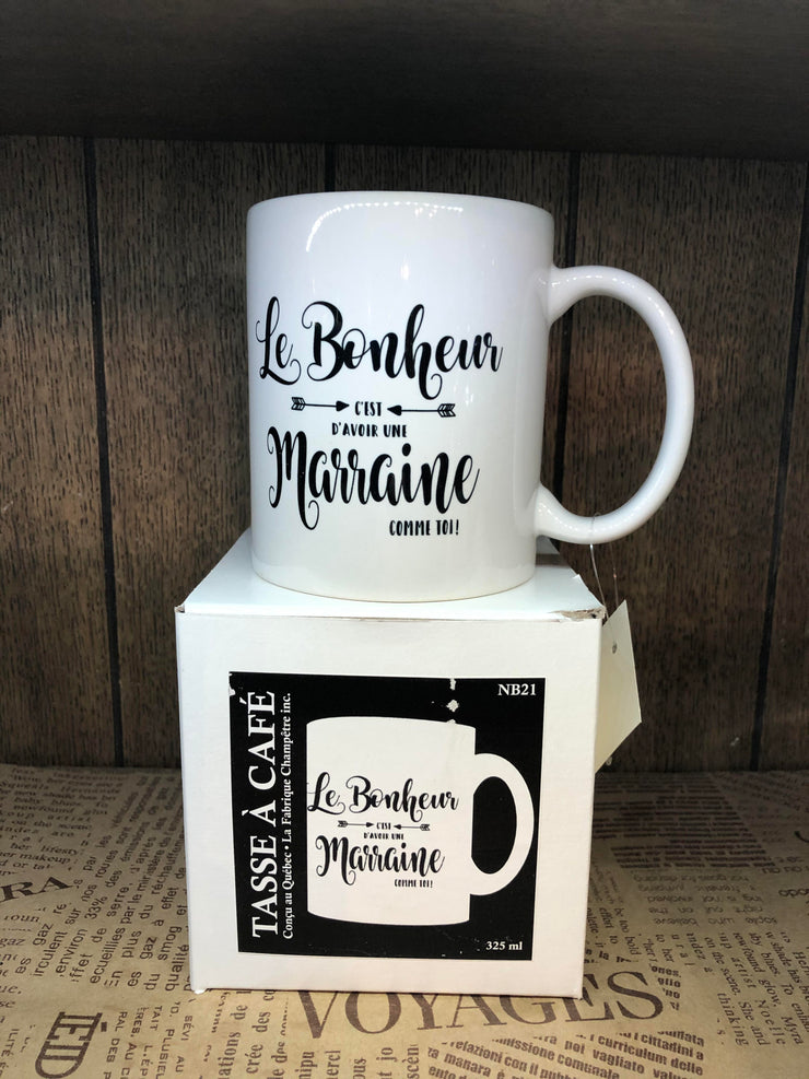 Tasse Le Bonheur C'est D'avoir Une Marraine Comme Toi