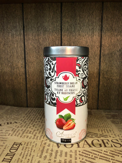 Tisane Au Fraise et Hibiscus