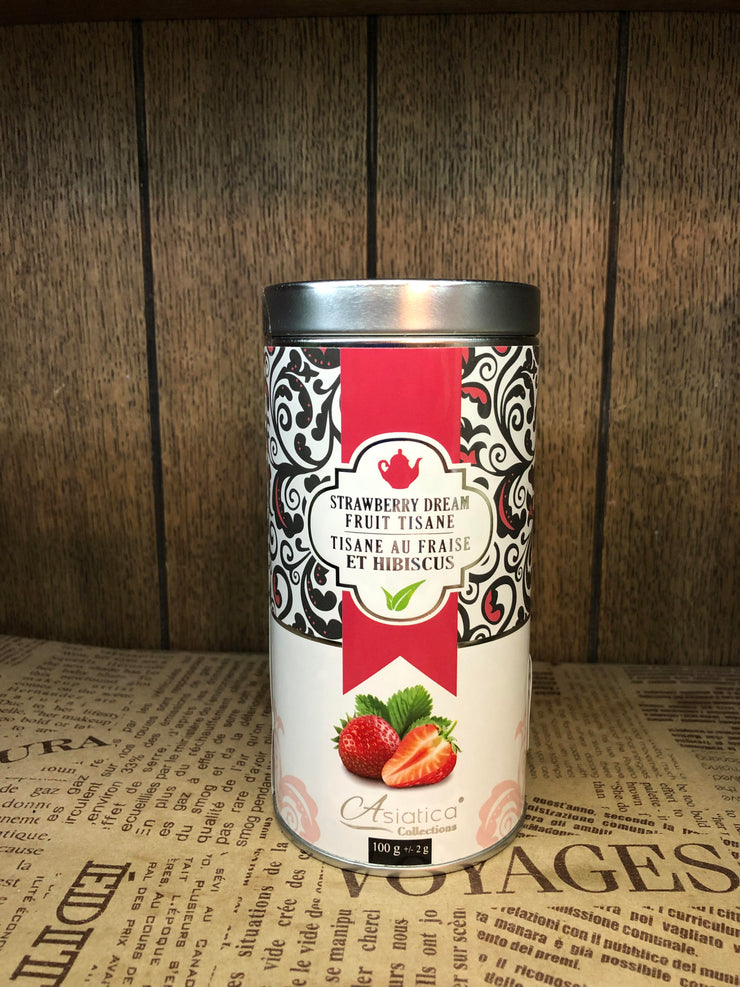 Tisane Au Fraise et Hibiscus