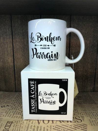 Tasse Le Bonheur C'est D'avoir Un Parrain Comme Toi