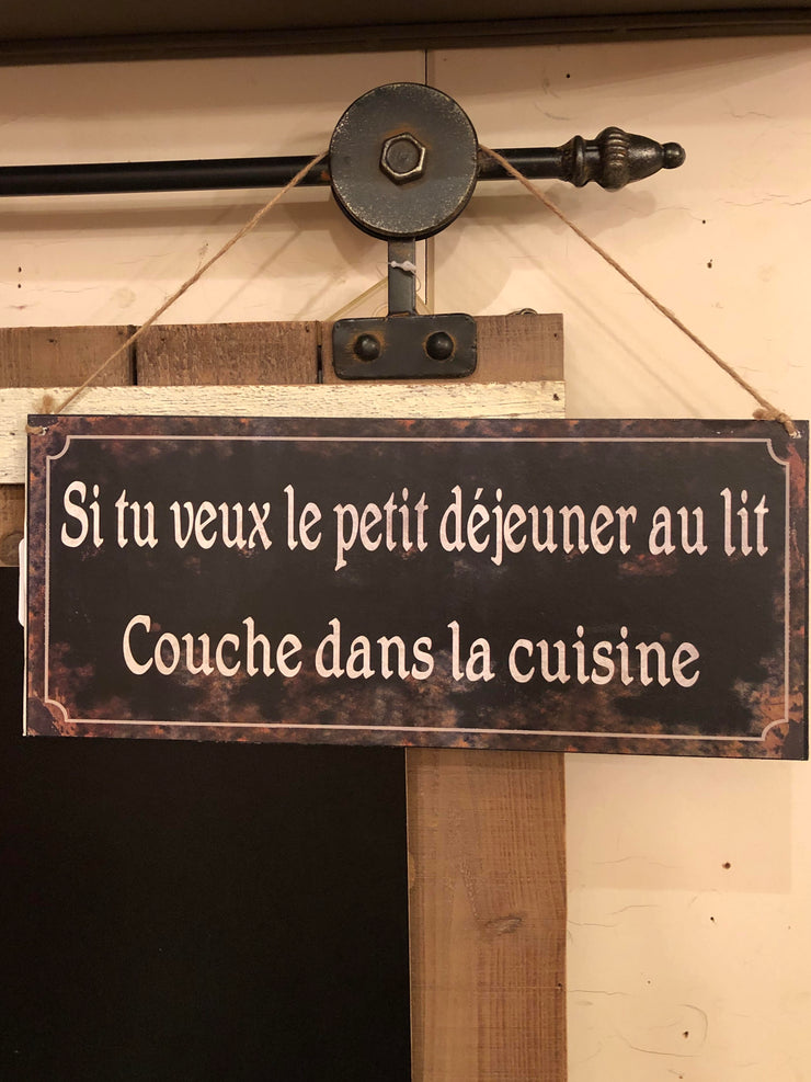Affiche Déjeuner Au Lit