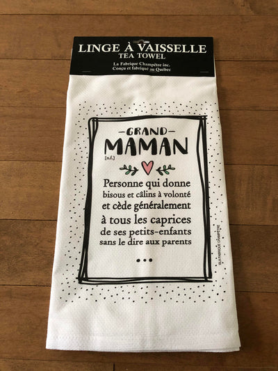 Linge à vaisselle Grand-Maman