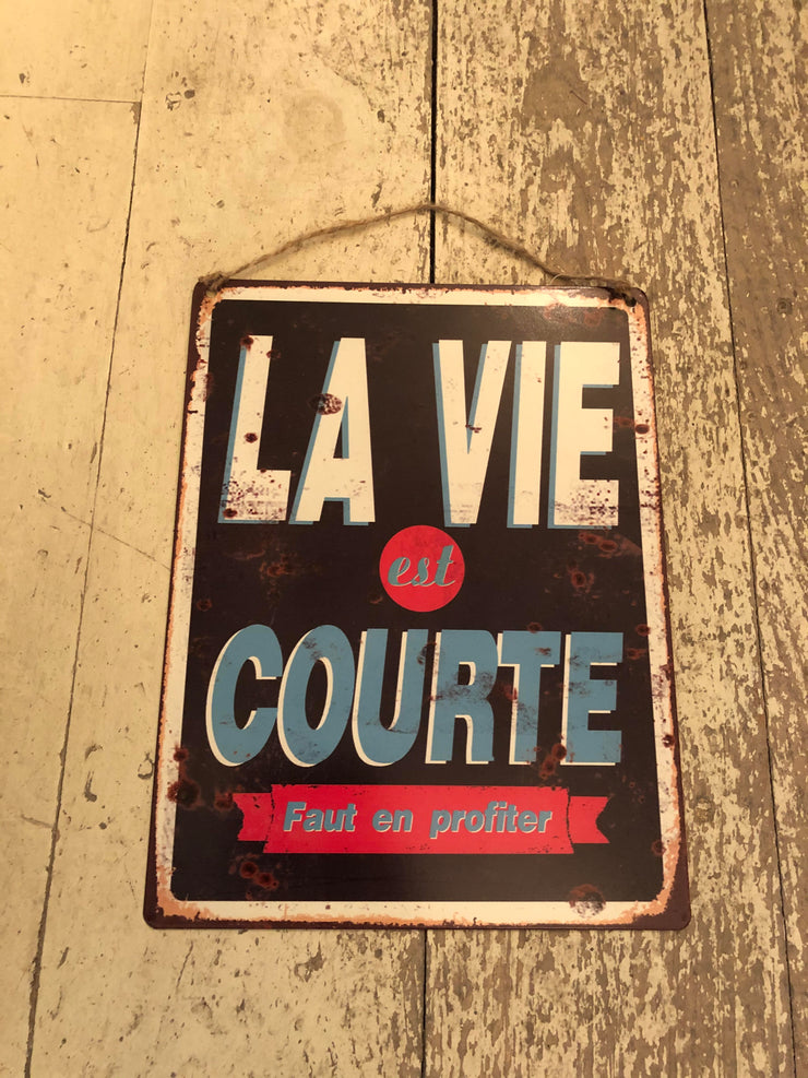 Affiche La Vie Est Courte