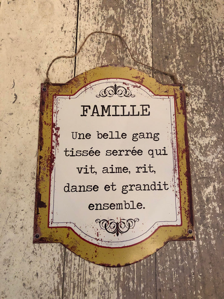Affiche Famille