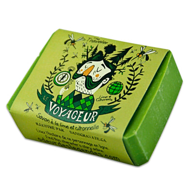 LE VOYAGEUR - Savon lime et citronnelle